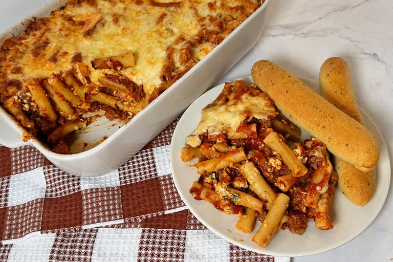 Baked Ziti with Ground Beef