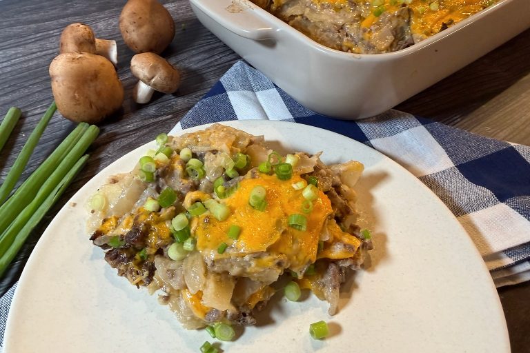 Hamburger Potato Casserole